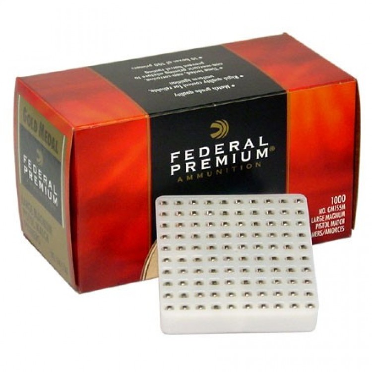 Federal Premium Gold Medal Large Rifle Magnum Match Primers